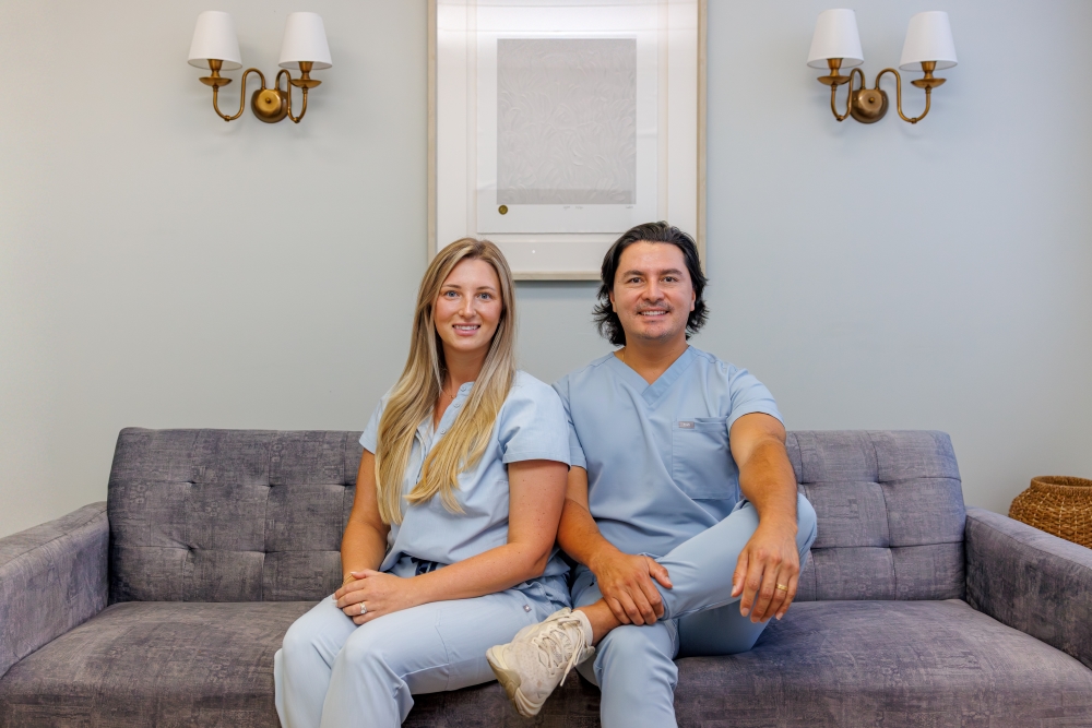 Reception area at Destin Implant and Smile Studio
