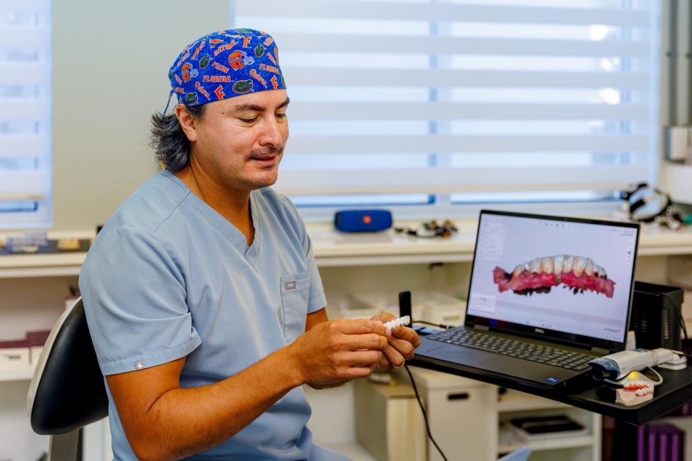 Treatment suite at Destin Implant and Smile Studio